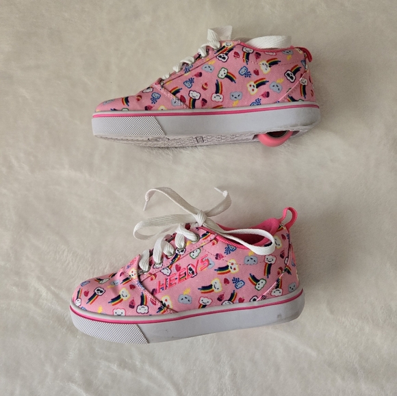 Pink Heelys Girls Shoes Size 2 - Picture 11 of 11
